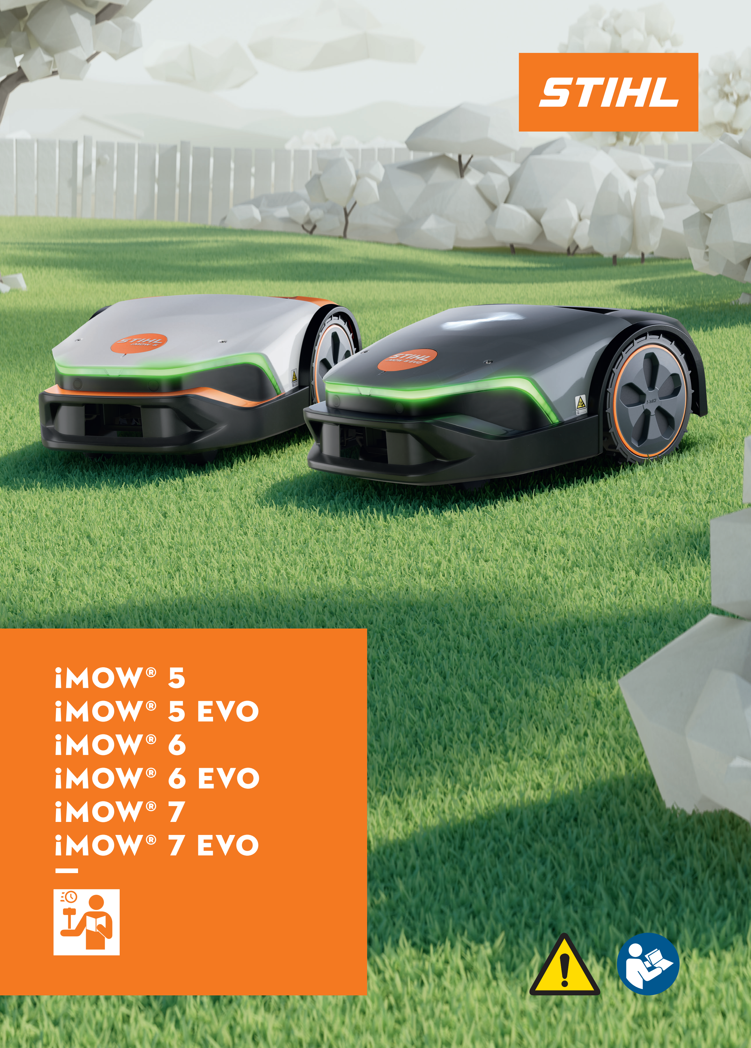 STIHL iMOW 5.0, 5.0 EVO, 6.0, 6.0 EVO, 7.0, 7.0 EVO
